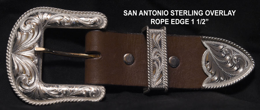SAN ANTONIO STERLING OVERLAY ROPE EDGE 1 “