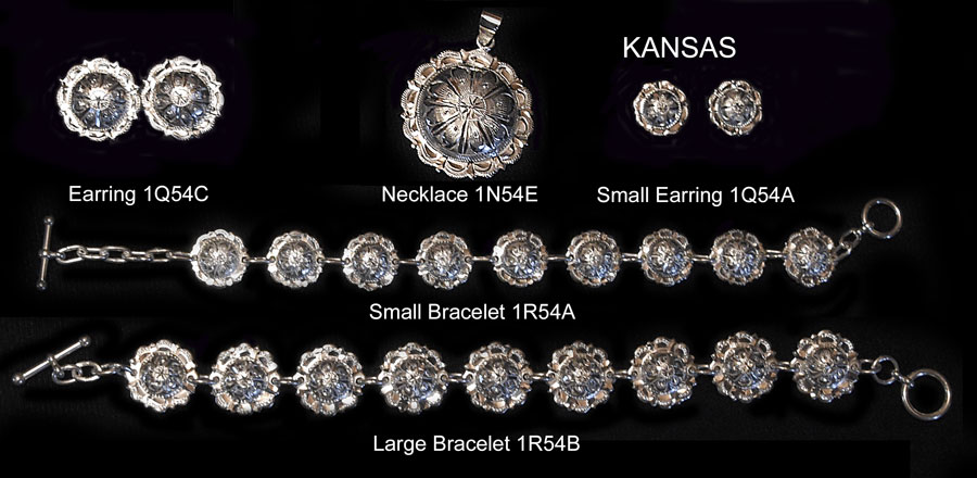 We have many types of sterling silver jewelry  for you to choose from….