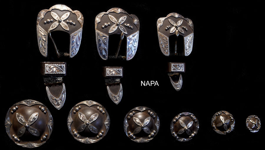 Rust Iron Silver Buckles,Loops and Tips/Conchos PAGE 2