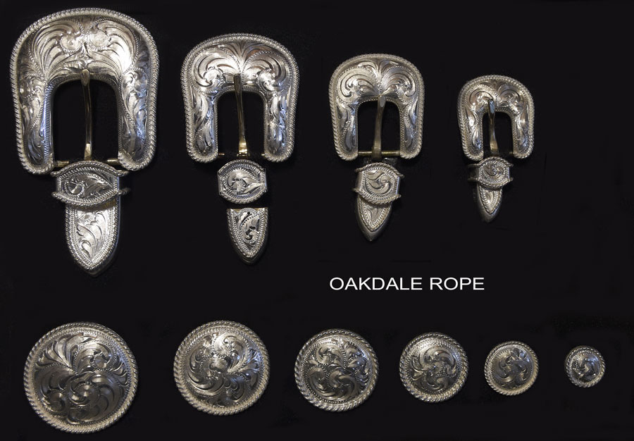 Silver Overlay Buckles, Loops and Tips/Conchos PAGE 3