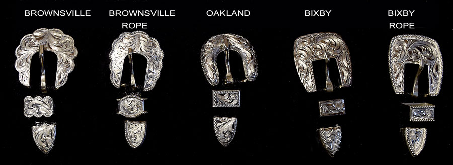 Silver Overlay Buckles,Loops and Tips/Conchos PAGE 5