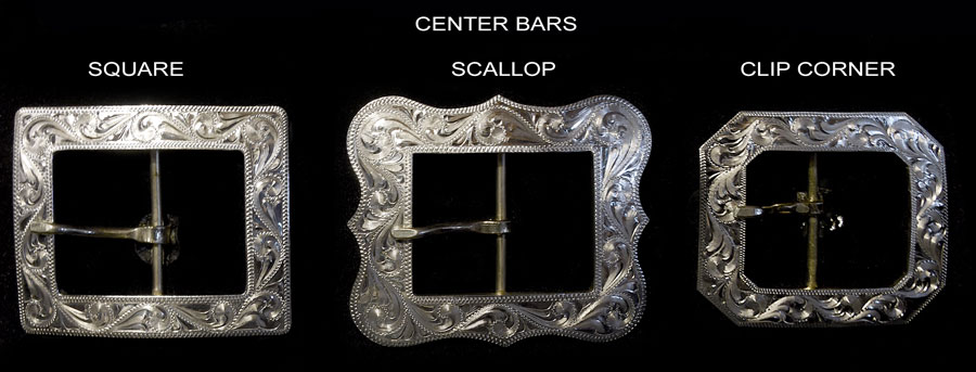 Silver Overlay Center Bars